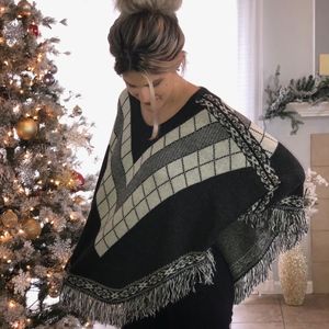 Sweater Poncho
